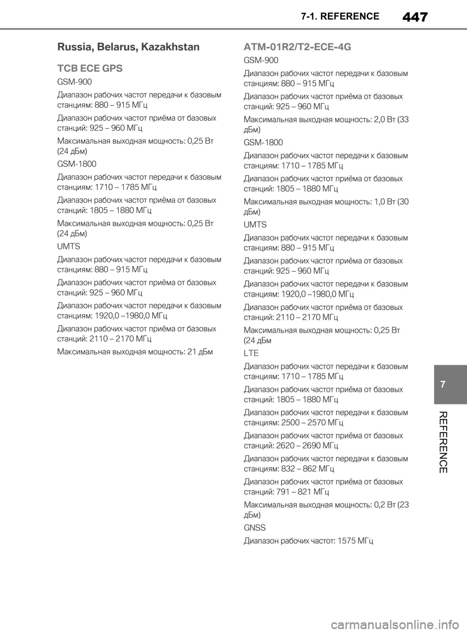 TOYOTA SUPRA 2020  Brugsanvisning (in Danish) 447
7
Instruktionsbog til Supra 7-1. REFERENCE
REFERENCE
Supra_OM_General_OM99W02DK.book  Page 44
7  Thursday, March 12, 2020  12:46 PM 