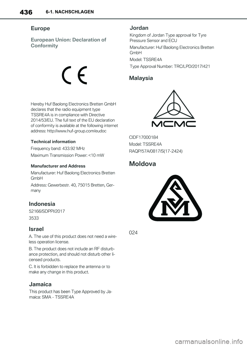 TOYOTA SUPRA 2021 Betriebsanleitungen (in German) 4366-1. NACHSCHLAGEN
Supra Owners Manual_M (from Nov. 20 Prod.)
Supra_OM_German_OM99X79M_1_2011.book 436 ページ 2020年8月27日 木曜日 午後1時22分 TOYOTA SUPRA 2021 Betriebsanleitungen (in German) 4366-1. NACHSCHLAGEN
Supra Owners Manual_M (from Nov. 20 Prod.)
Supra_OM_German_OM99X79M_1_2011.book 436 ページ 2020年8月27日 木曜日 午後1時22分