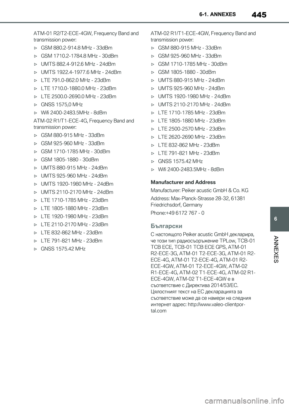 TOYOTA SUPRA 2021  Notices Demploi (in French) 445
6 6-1. ANNEXES
ANNEXES
Supra Owners Manual_K (from Nov. 20 Prod.)
Supra_OM_French_OM99X78K.book  445 ページ  ２０２０年８月２６日　水曜日　午前１１時５９分 