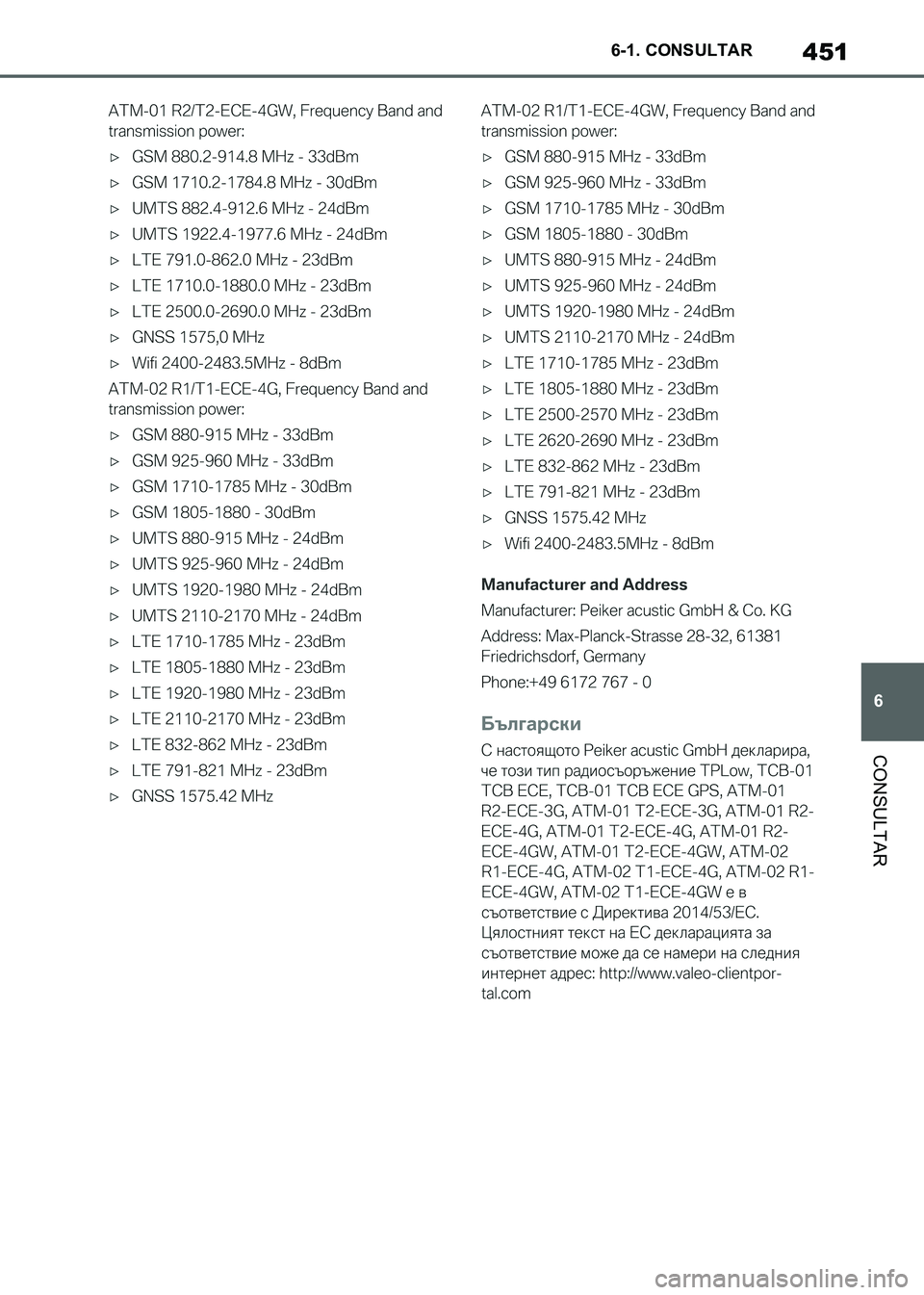 TOYOTA SUPRA 2021 Manuale de Empleo (in Spanish) 451
6 6-1. CONSULTAR
CONSULTAR
Supra Owners Manual_S (from Nov. 20 Prod.)
Supra_OM_Spanish_OM99X80S.book 451 ページ 2020年8月26日 水曜日 午後1時31分 TOYOTA SUPRA 2021 Manuale de Empleo (in Spanish) 451
6 6-1. CONSULTAR
CONSULTAR
Supra Owners Manual_S (from Nov. 20 Prod.)
Supra_OM_Spanish_OM99X80S.book 451 ページ 2020年8月26日 水曜日 午後1時31分