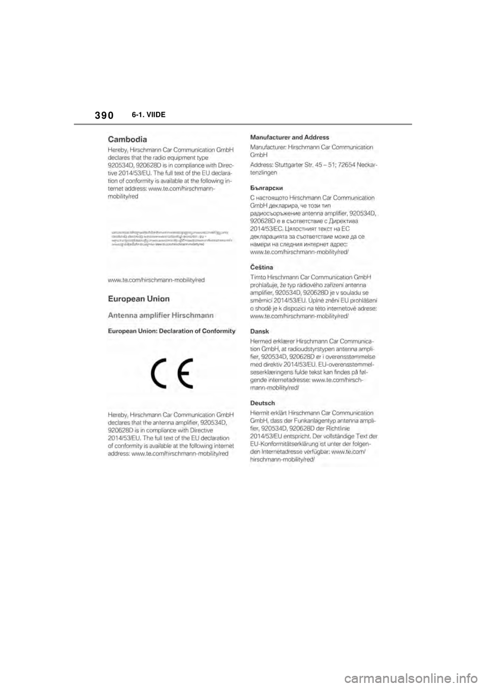 TOYOTA SUPRA 2021  Kasutusjuhend (in Estonian) 3906-1. VIIDE
Supra Owner’s Manual_EE (from Nov. ’20 Prod.)
Supra_OM_General_OM99X84EE_1_2011.book  Page 390  Monday, January 11, 2021  1:05 PM 