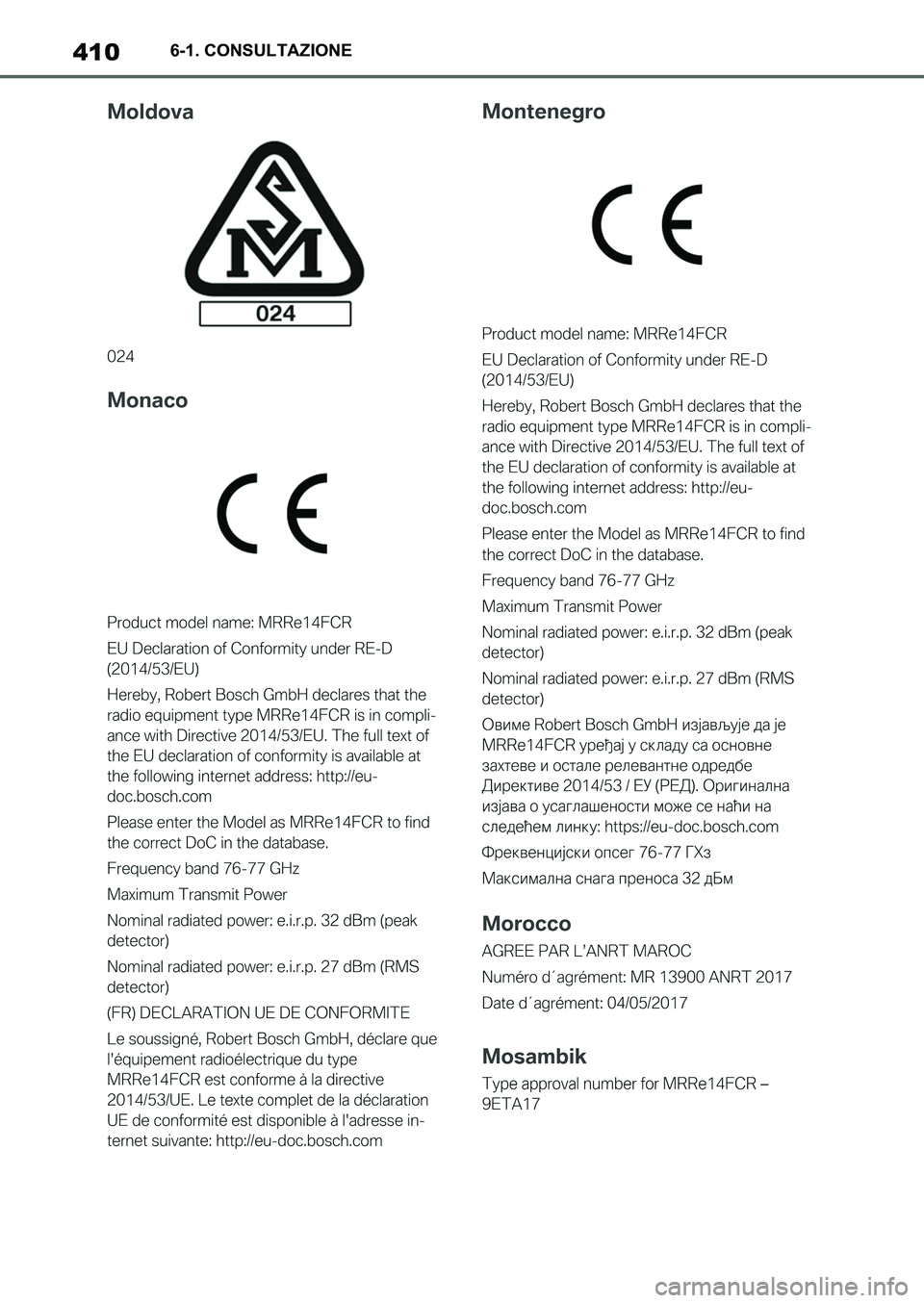 TOYOTA SUPRA 2022 Manuale duso (in Italian) 4106-1. CONSULTAZIONE
Supra_OM_Italian_OM9A063L_1_2111.book 410 ページ 2021年8月27日 金曜日 午後6時55分 TOYOTA SUPRA 2022 Manuale duso (in Italian) 4106-1. CONSULTAZIONE
Supra_OM_Italian_OM9A063L_1_2111.book 410 ページ 2021年8月27日 金曜日 午後6時55分