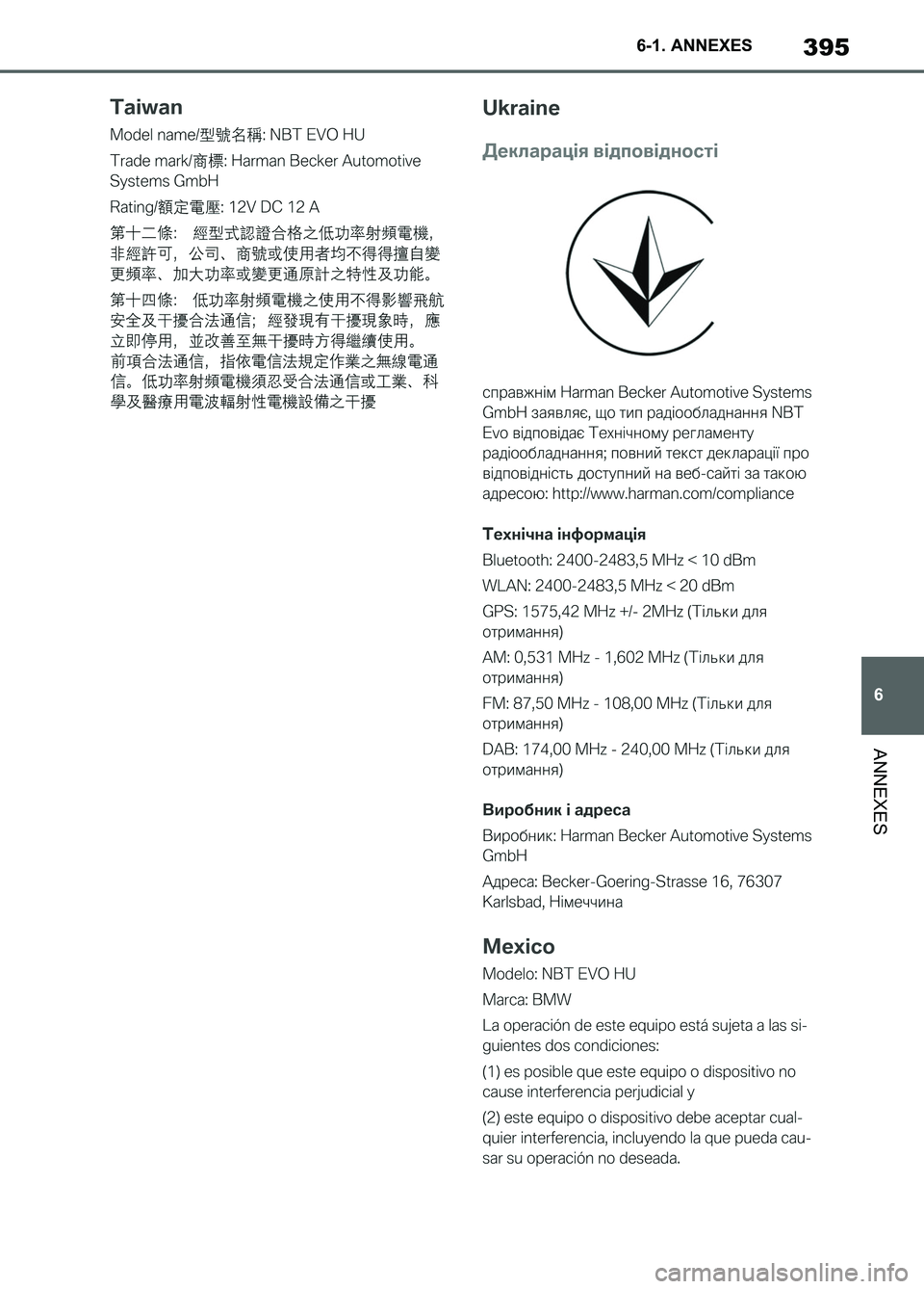 TOYOTA SUPRA 2022 Notices Demploi (in French) 395
6 6-1. ANNEXES
ANNEXES
Supra_OM_French_OM9A060K_1_2111.book 395 ページ 2021年8月26日 木曜日 午前10時28分 TOYOTA SUPRA 2022 Notices Demploi (in French) 395
6 6-1. ANNEXES
ANNEXES
Supra_OM_French_OM9A060K_1_2111.book 395 ページ 2021年8月26日 木曜日 午前10時28分