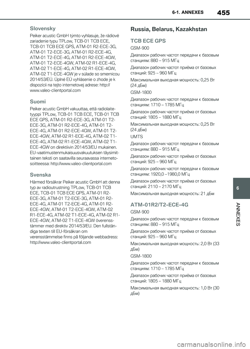 TOYOTA SUPRA 2022 Notices Demploi (in French) 455
6 6-1. ANNEXES
ANNEXES
Supra_OM_French_OM9A060K_1_2111.book 455 ページ 2021年8月26日 木曜日 午前10時28分 TOYOTA SUPRA 2022 Notices Demploi (in French) 455
6 6-1. ANNEXES
ANNEXES
Supra_OM_French_OM9A060K_1_2111.book 455 ページ 2021年8月26日 木曜日 午前10時28分