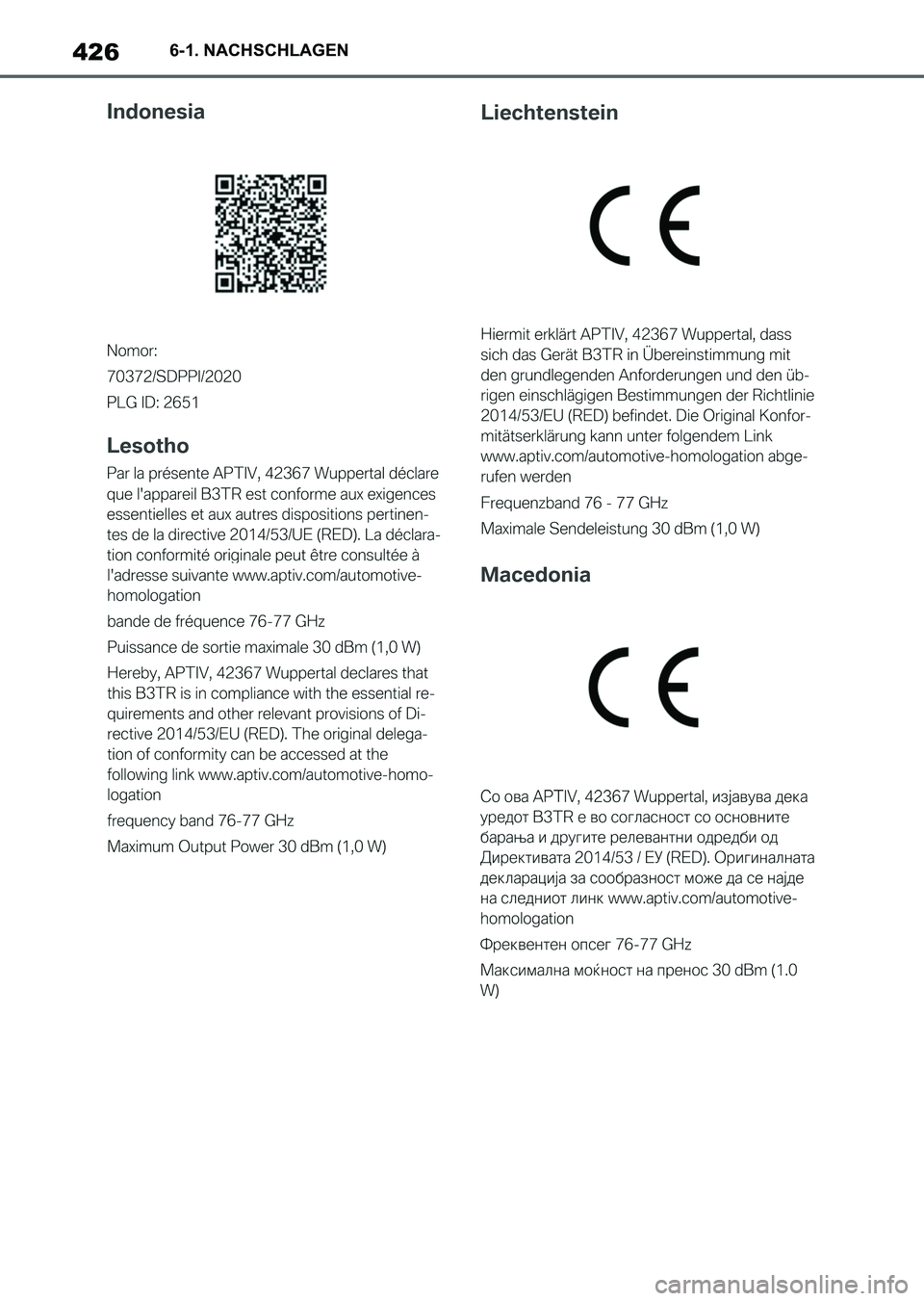 TOYOTA SUPRA 2022 Betriebsanleitungen (in German) 4266-1. NACHSCHLAGEN
Supra_OM_German_OM9A061M_1_2111.book 426 ページ 2021年8月27日 金曜日 午後8時57分 TOYOTA SUPRA 2022 Betriebsanleitungen (in German) 4266-1. NACHSCHLAGEN
Supra_OM_German_OM9A061M_1_2111.book 426 ページ 2021年8月27日 金曜日 午後8時57分