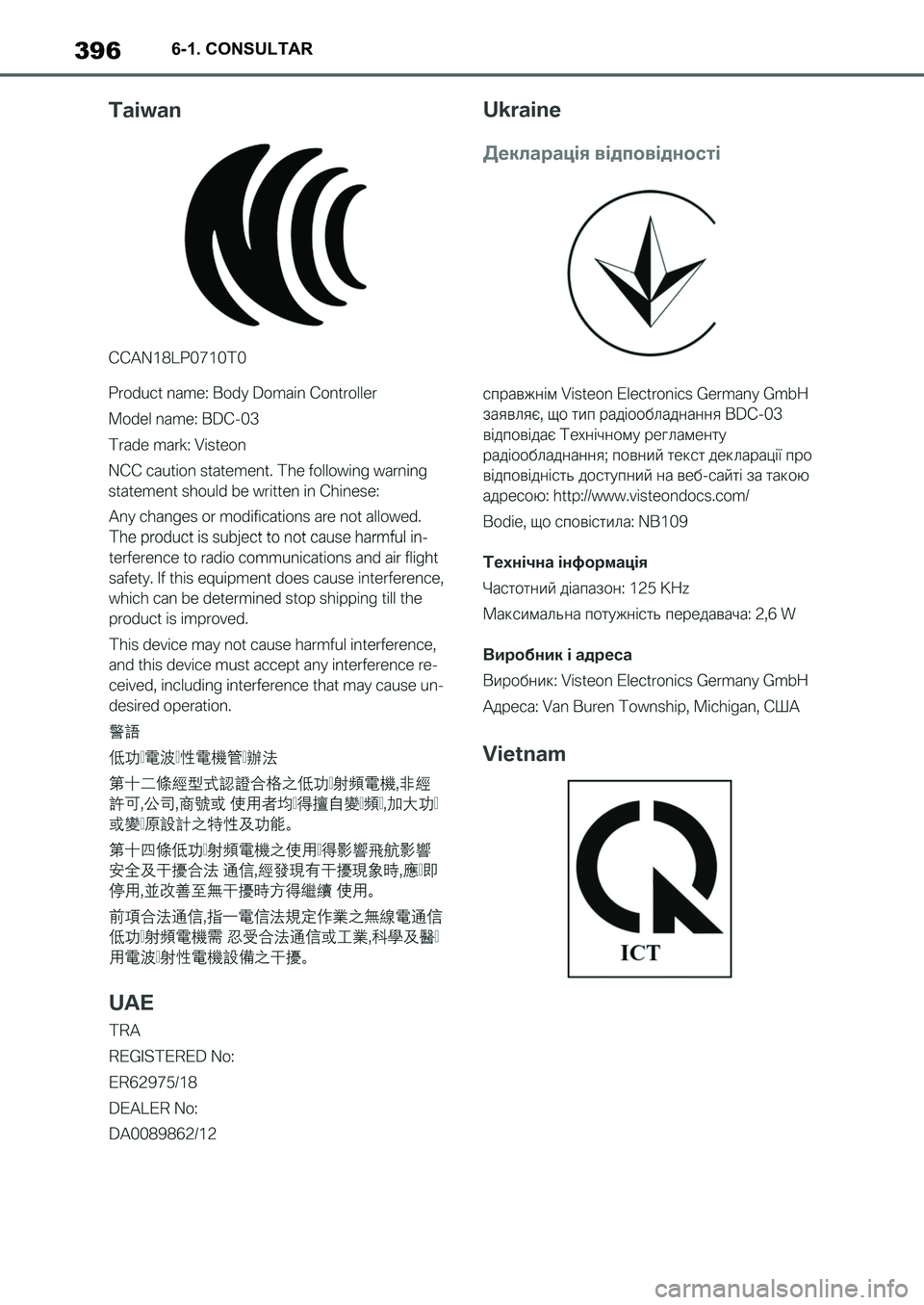TOYOTA SUPRA 2022 Manuale de Empleo (in Spanish) 3966-1. CONSULTAR
Supra_OM_Spanish_OM9A062S_1_2111.book 396 ページ 2021年8月26日 木曜日 午前11時2分 TOYOTA SUPRA 2022 Manuale de Empleo (in Spanish) 3966-1. CONSULTAR
Supra_OM_Spanish_OM9A062S_1_2111.book 396 ページ 2021年8月26日 木曜日 午前11時2分
