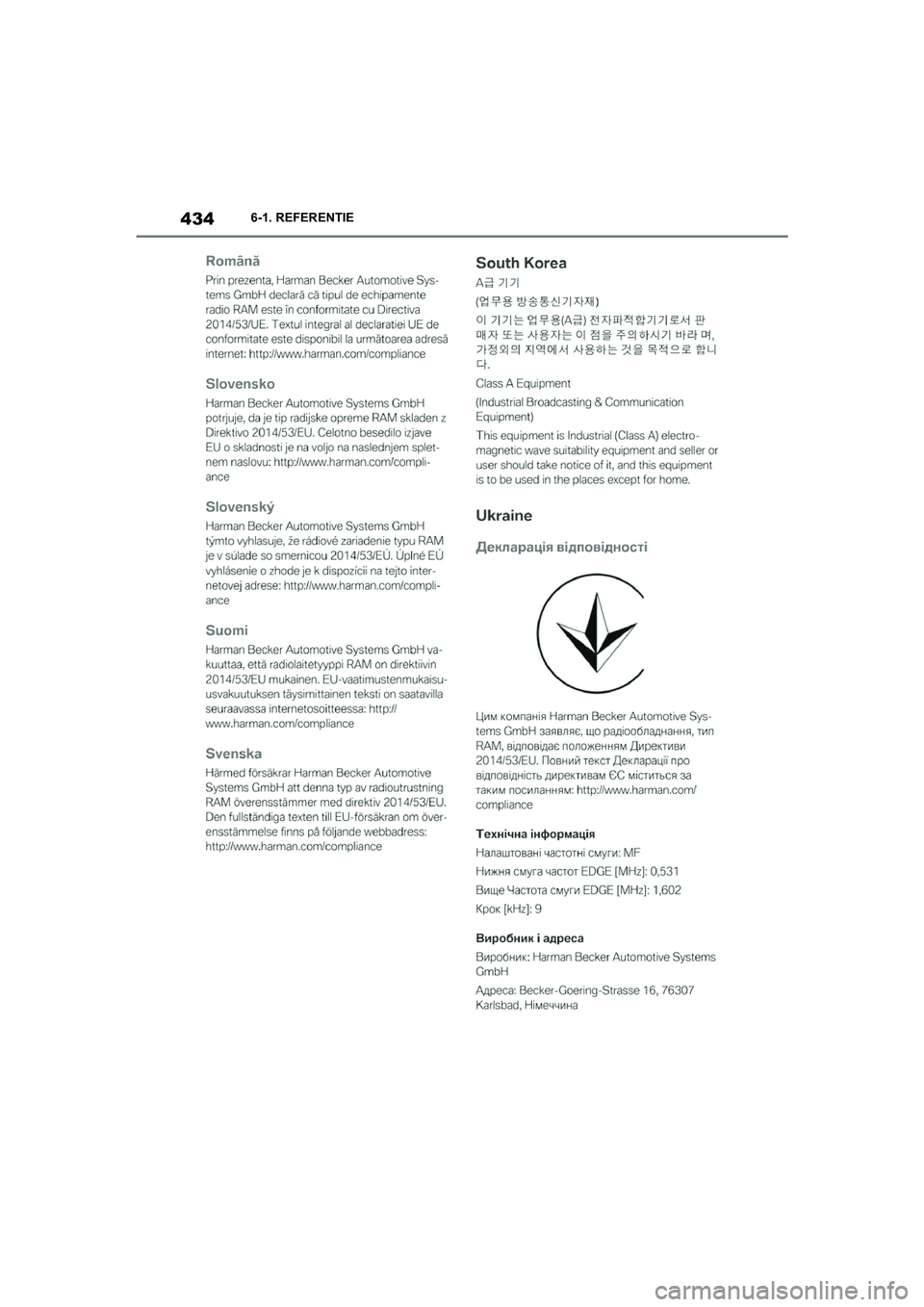 TOYOTA SUPRA 2022  Instructieboekje (in Dutch) 4346-1. REFERENTIE
Supra_OM_General_OM9A066E_1_2111.book  Page 434  Friday, September 24, 2021  10:31 AM 