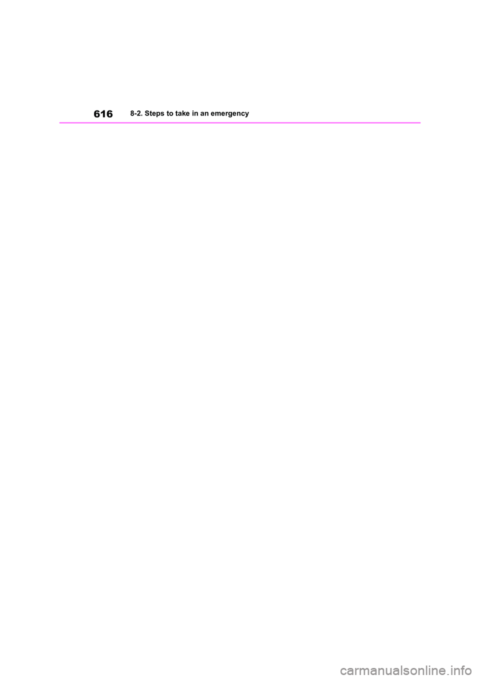 TOYOTA VERSO S 2011 Owners Manual 6168-2. Steps to take in an emergency TOYOTA VERSO S 2011 Owners Manual 6168-2. Steps to take in an emergency