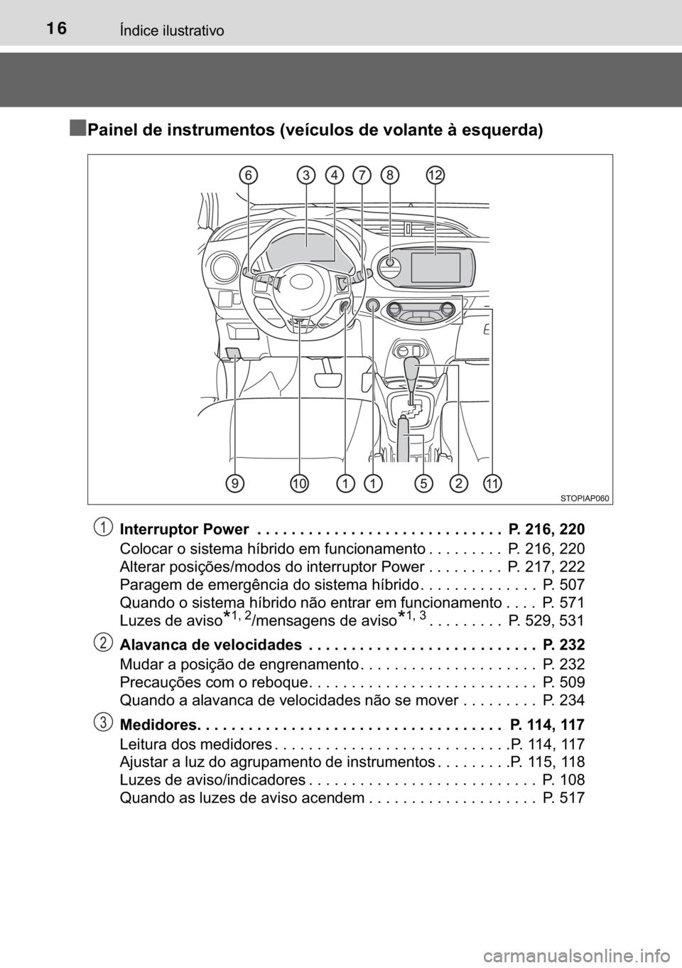TOYOTA YARIS 2018  Manual de utilização (in Portuguese) 16�Ë�Q�G�L�F�H��L�O�X�V�W�U�D�W�L�Y�R
n
nn n<00330044004c00510048004f0003004700480003004c005100560057005500580050004800510057005200560003000b00590048007400460058004f005200560003004700480003005900520