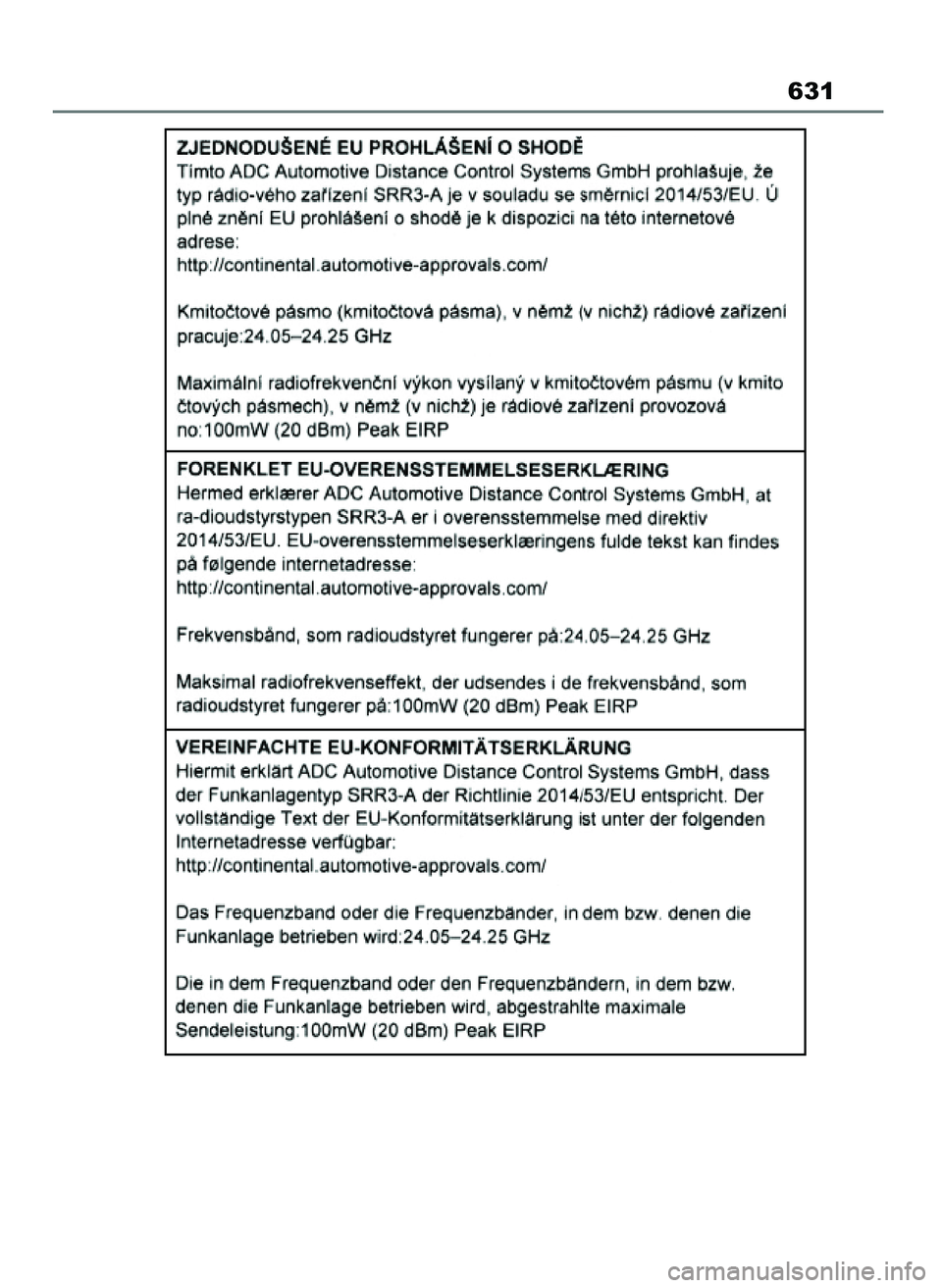 TOYOTA YARIS CROSS 2021 Instrukcja obsługi (in Polish) 631
19 YARIS Cross HV OM52K60E 15/6/21 14:22 Page 631 TOYOTA YARIS CROSS 2021 Instrukcja obsługi (in Polish) 631
19 YARIS Cross HV OM52K60E 15/6/21 14:22 Page 631