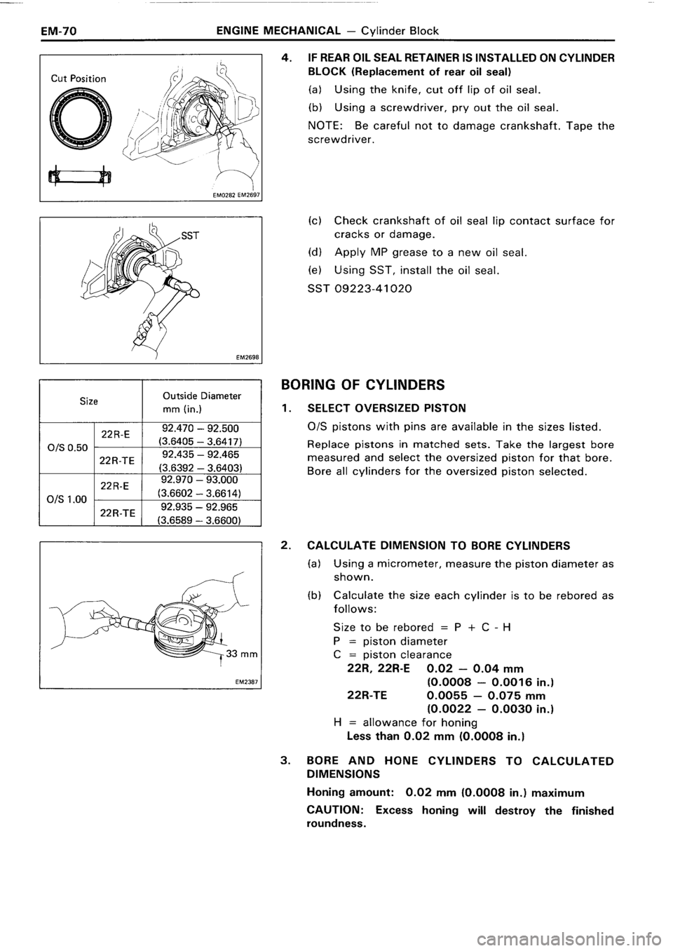 TOYOTA 4RUNNER 1986 Service Repair Manual TOYOTA 4RUNNER 1986 Service Repair Manual
