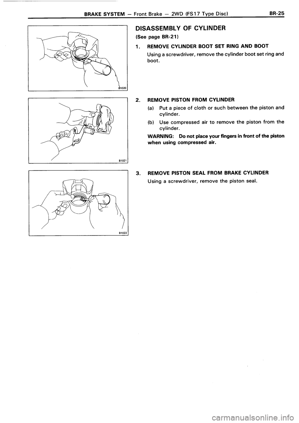 TOYOTA 4RUNNER 1986 Service Repair Manual TOYOTA 4RUNNER 1986 Service Repair Manual