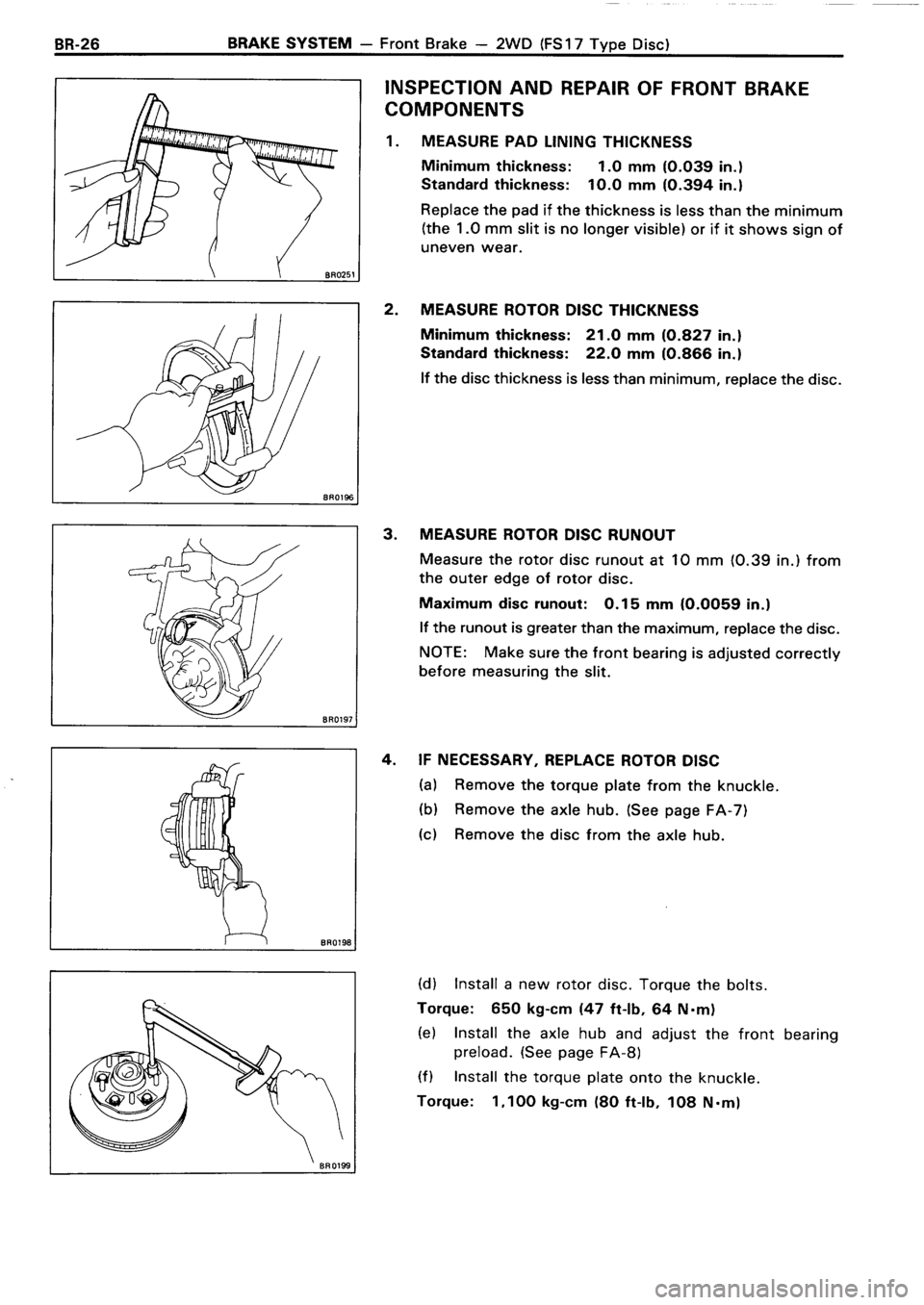 TOYOTA 4RUNNER 1986 Service Repair Manual TOYOTA 4RUNNER 1986 Service Repair Manual