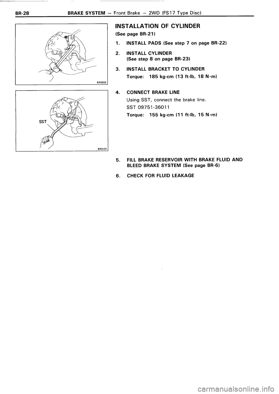TOYOTA 4RUNNER 1986 Service Repair Manual TOYOTA 4RUNNER 1986 Service Repair Manual