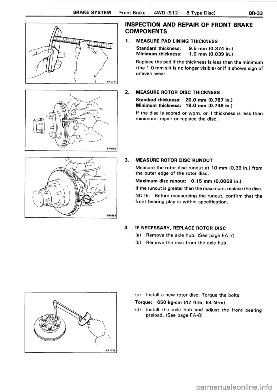 TOYOTA 4RUNNER 1986 Service Repair Manual TOYOTA 4RUNNER 1986 Service Repair Manual