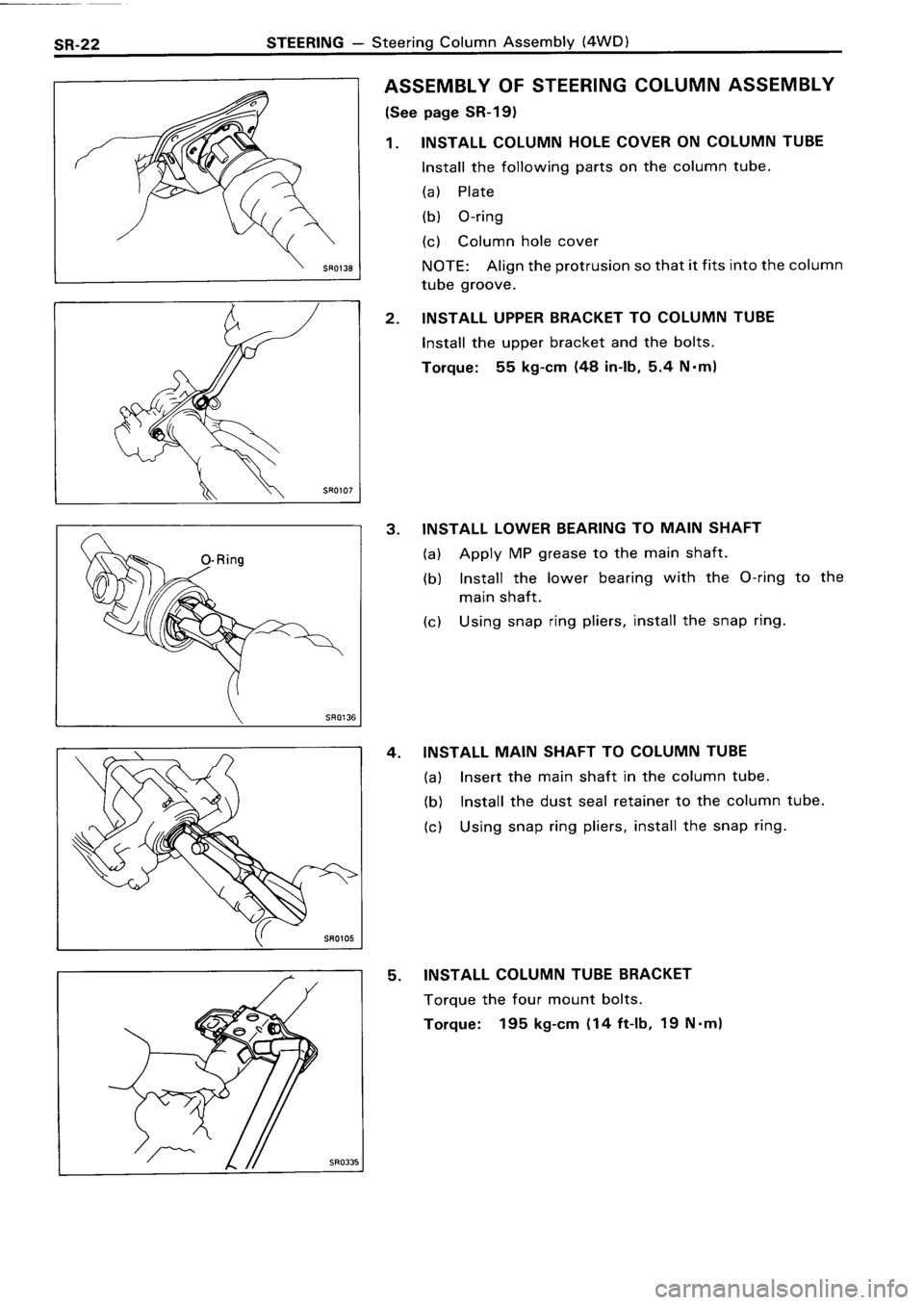 TOYOTA 4RUNNER 1986 Service Repair Manual TOYOTA 4RUNNER 1986 Service Repair Manual