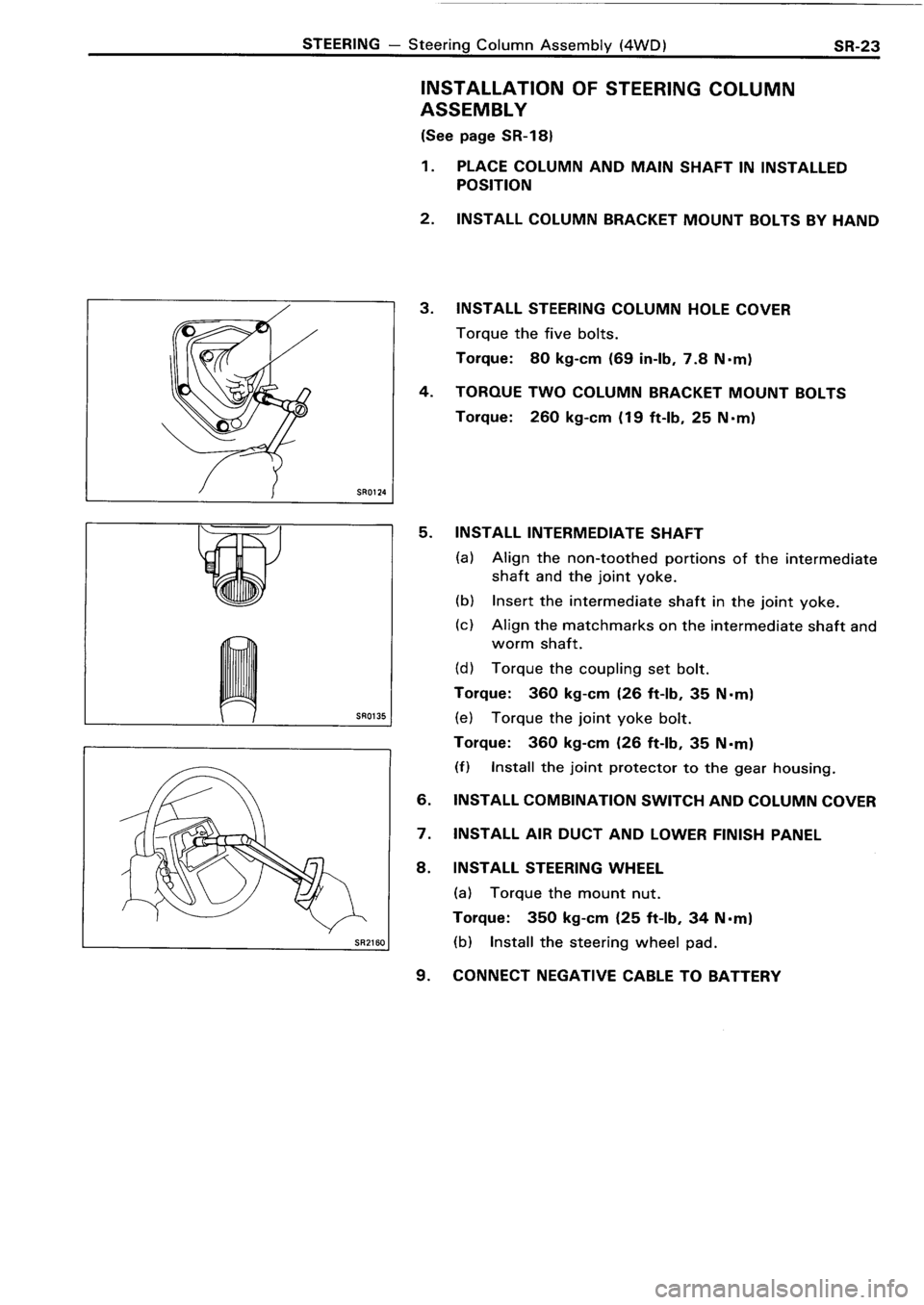 TOYOTA 4RUNNER 1986 Service Repair Manual TOYOTA 4RUNNER 1986 Service Repair Manual