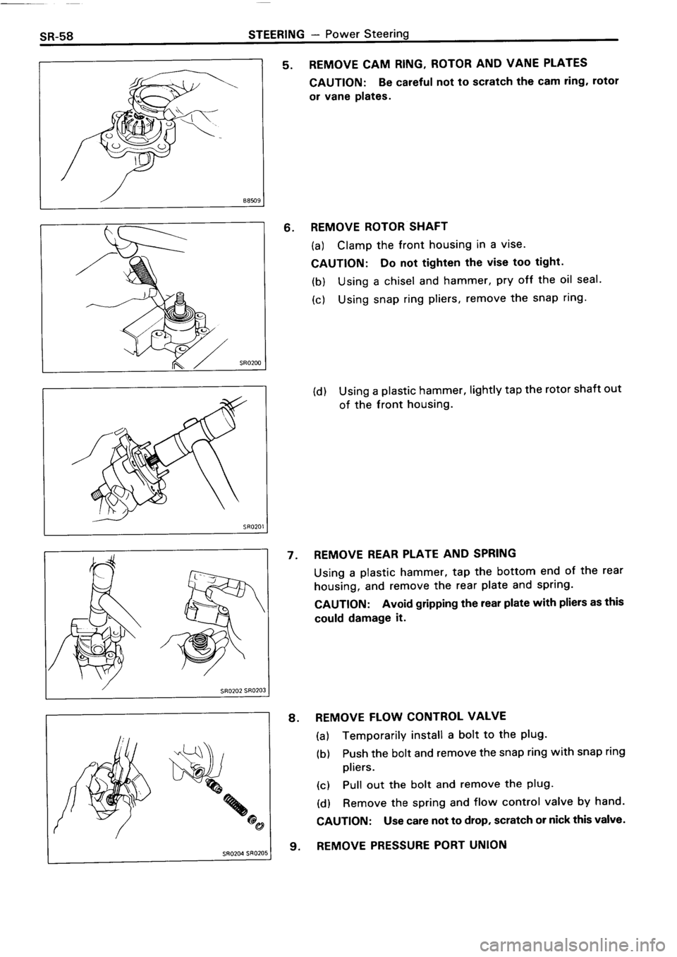 TOYOTA 4RUNNER 1986  Service Repair Manual 