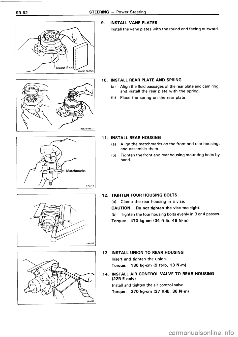 TOYOTA 4RUNNER 1986  Service Repair Manual 