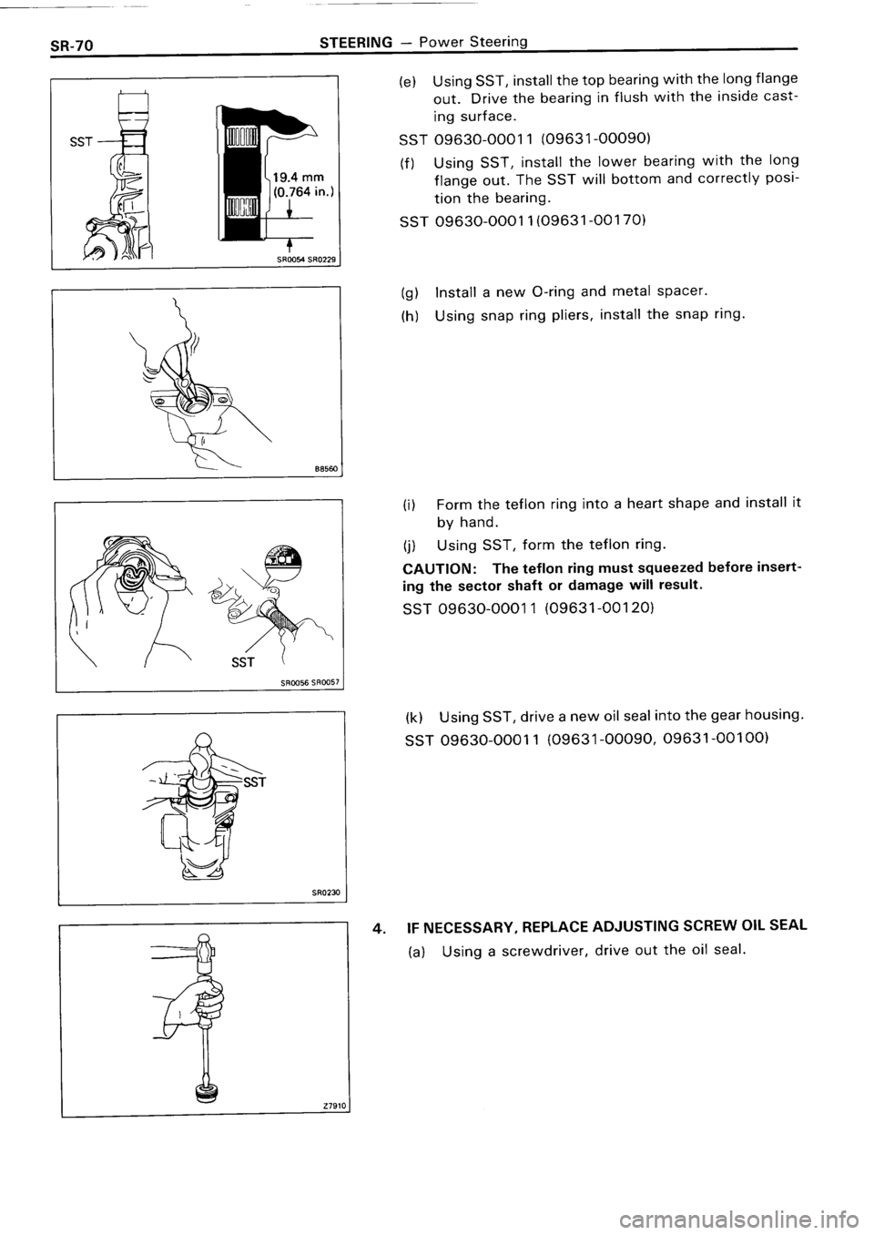 TOYOTA 4RUNNER 1986 Service Repair Manual TOYOTA 4RUNNER 1986 Service Repair Manual