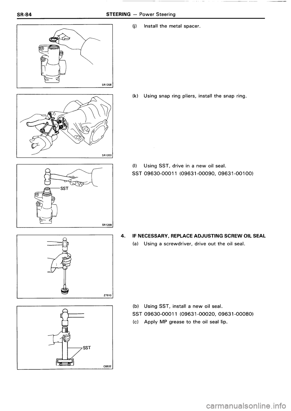 TOYOTA 4RUNNER 1986 Service Repair Manual TOYOTA 4RUNNER 1986 Service Repair Manual