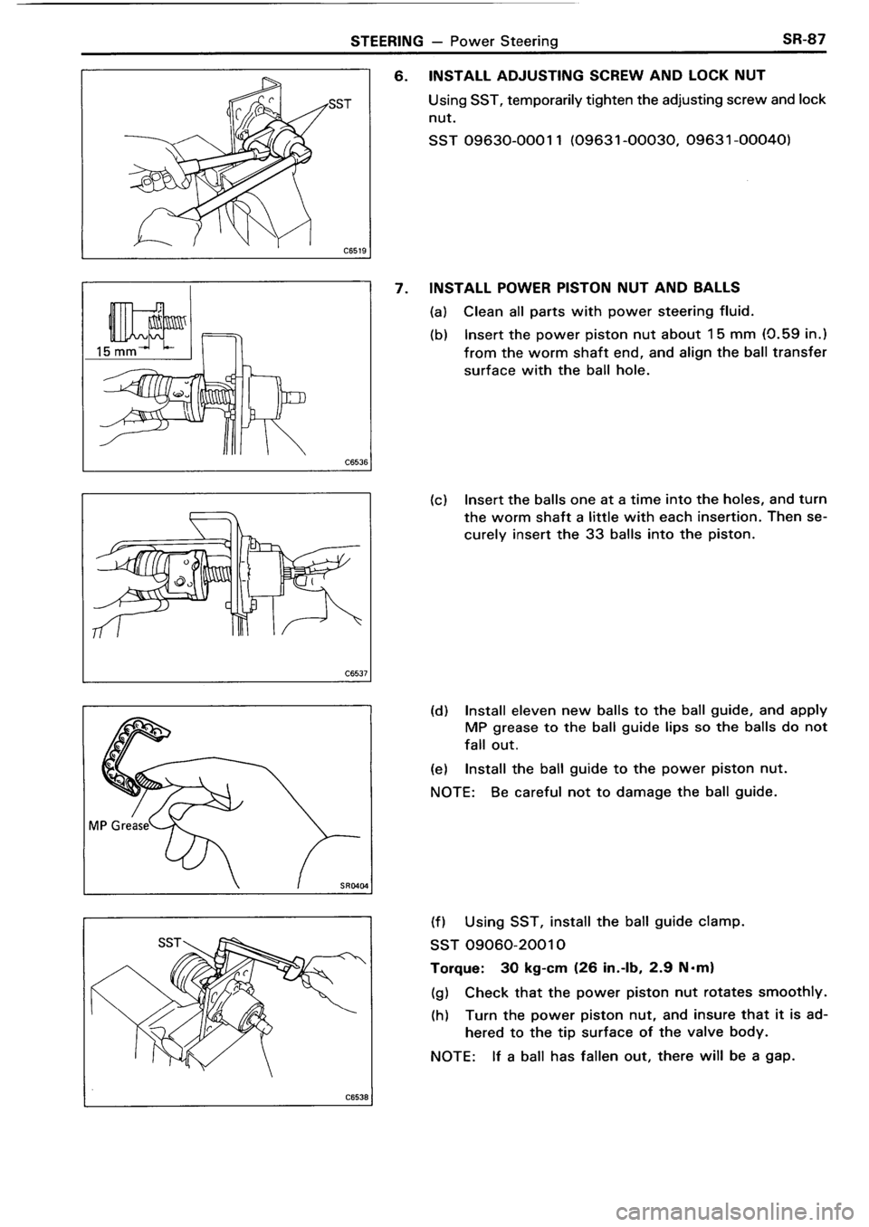 TOYOTA 4RUNNER 1986 Service Repair Manual TOYOTA 4RUNNER 1986 Service Repair Manual