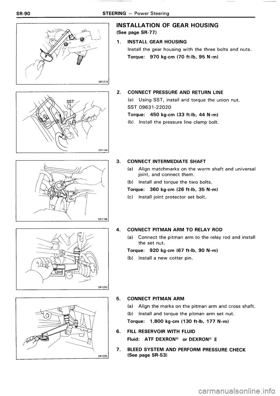 TOYOTA 4RUNNER 1986 Service Repair Manual TOYOTA 4RUNNER 1986 Service Repair Manual