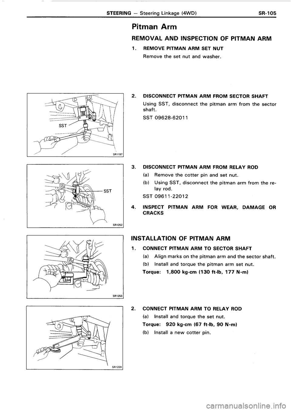 TOYOTA 4RUNNER 1986 Service Repair Manual TOYOTA 4RUNNER 1986 Service Repair Manual