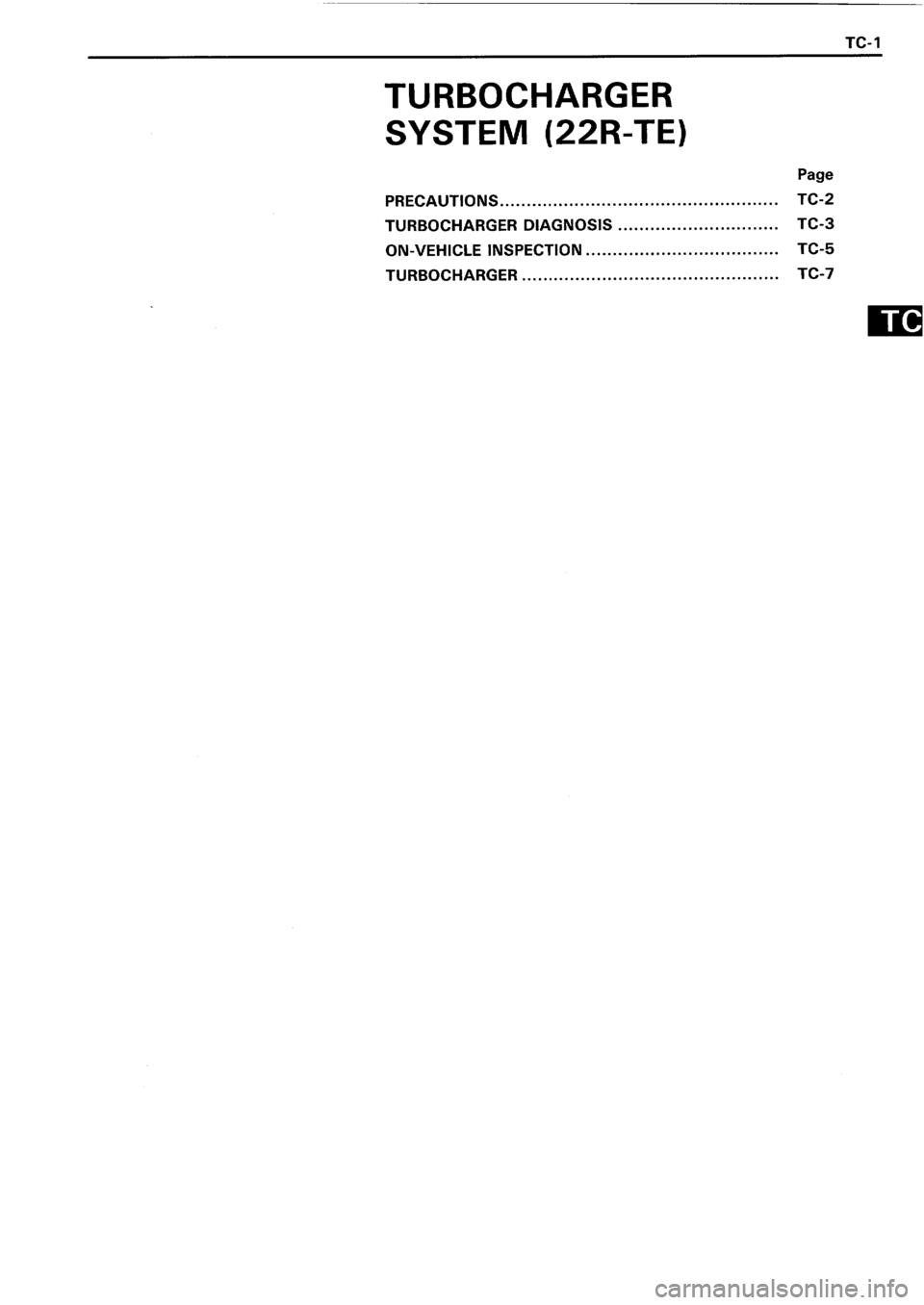 TOYOTA 4RUNNER 1986 Service Repair Manual TOYOTA 4RUNNER 1986 Service Repair Manual