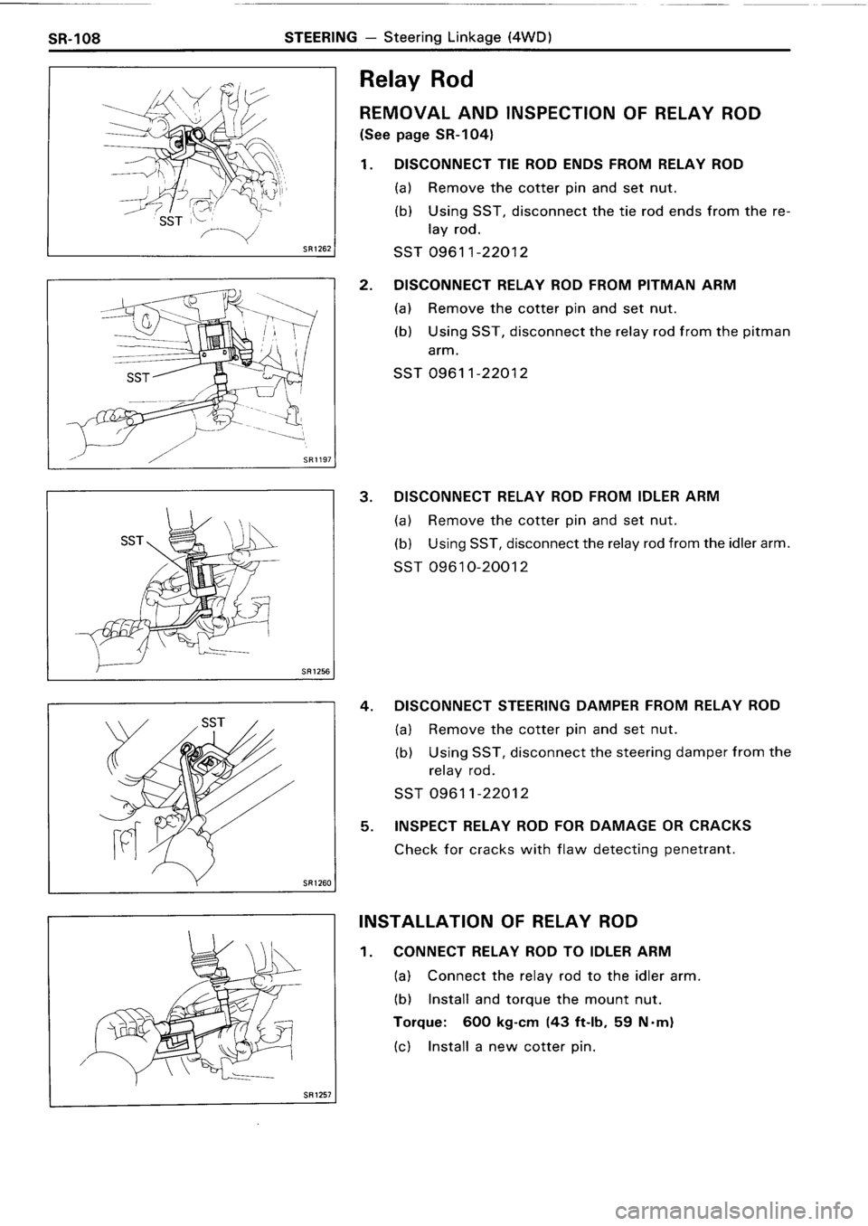 TOYOTA 4RUNNER 1986 Service Repair Manual TOYOTA 4RUNNER 1986 Service Repair Manual