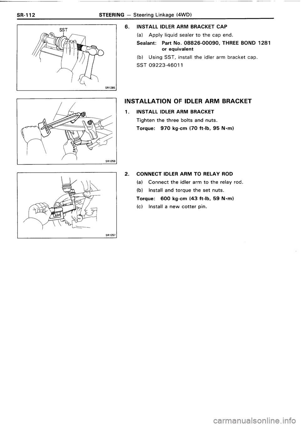 TOYOTA 4RUNNER 1986 Service Repair Manual TOYOTA 4RUNNER 1986 Service Repair Manual
