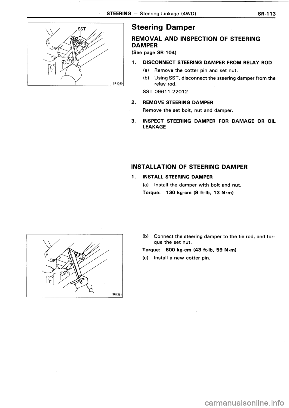 TOYOTA 4RUNNER 1986 Service Repair Manual TOYOTA 4RUNNER 1986 Service Repair Manual