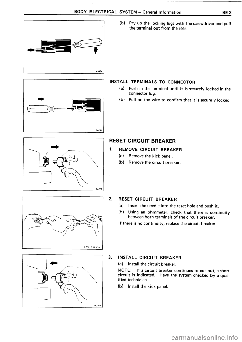TOYOTA 4RUNNER 1986 Service Repair Manual TOYOTA 4RUNNER 1986 Service Repair Manual