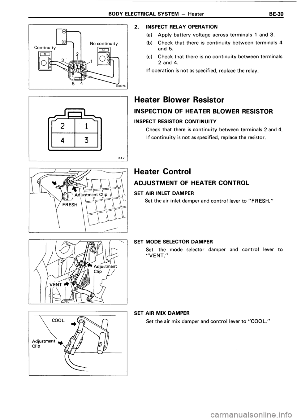 TOYOTA 4RUNNER 1986 Service Repair Manual TOYOTA 4RUNNER 1986 Service Repair Manual