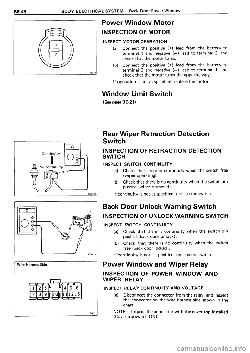 TOYOTA 4RUNNER 1986 Service Repair Manual TOYOTA 4RUNNER 1986 Service Repair Manual