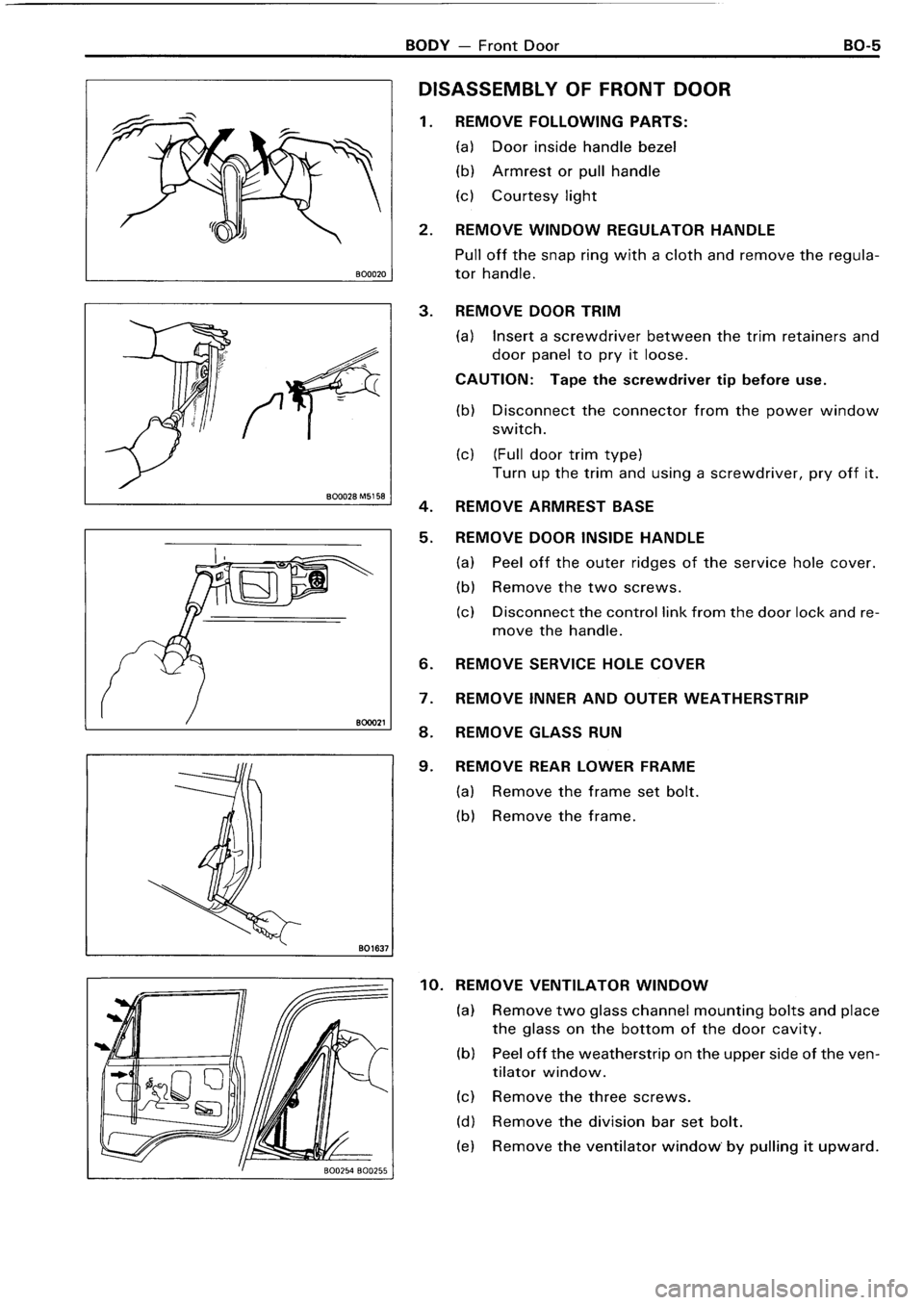 TOYOTA 4RUNNER 1986 Service Repair Manual TOYOTA 4RUNNER 1986 Service Repair Manual