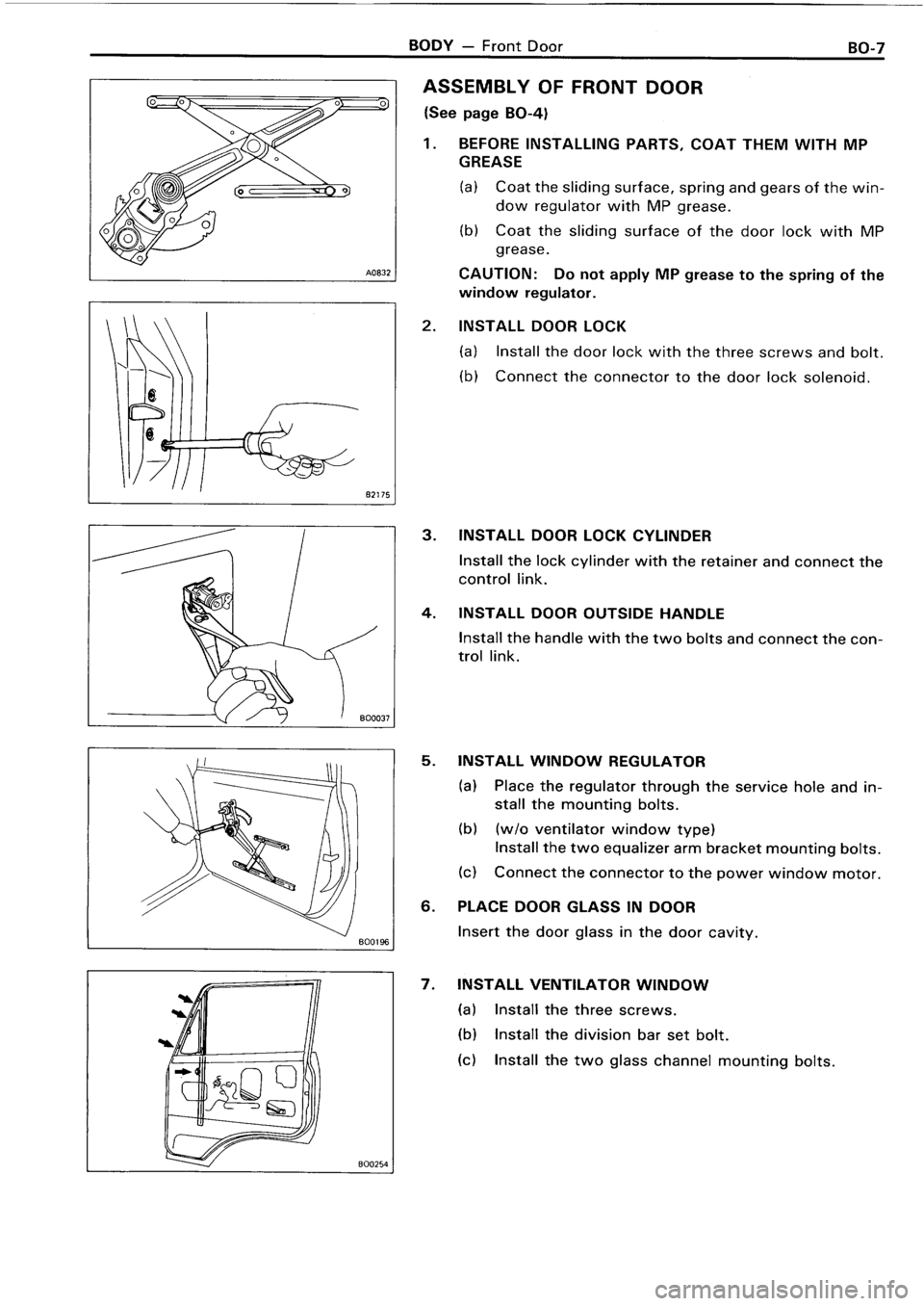 TOYOTA 4RUNNER 1986 Service Repair Manual TOYOTA 4RUNNER 1986 Service Repair Manual