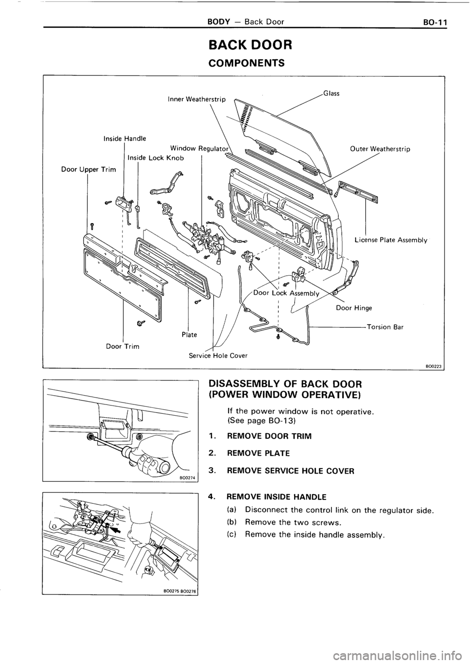 TOYOTA 4RUNNER 1986 Service Repair Manual TOYOTA 4RUNNER 1986 Service Repair Manual