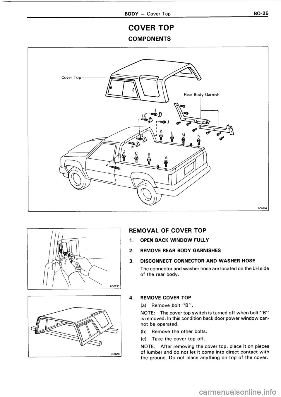 TOYOTA 4RUNNER 1986 Service Repair Manual TOYOTA 4RUNNER 1986 Service Repair Manual