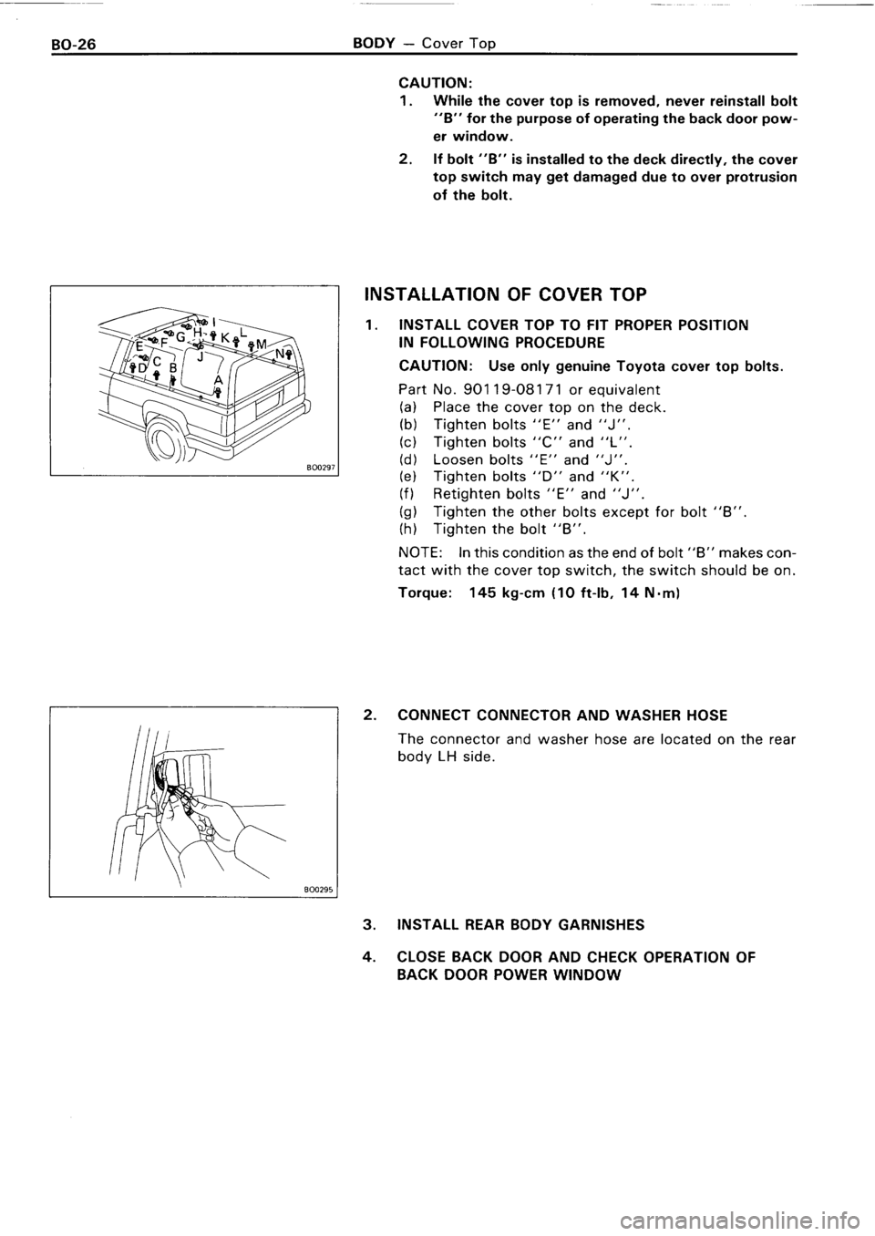 TOYOTA 4RUNNER 1986 Service Repair Manual TOYOTA 4RUNNER 1986 Service Repair Manual