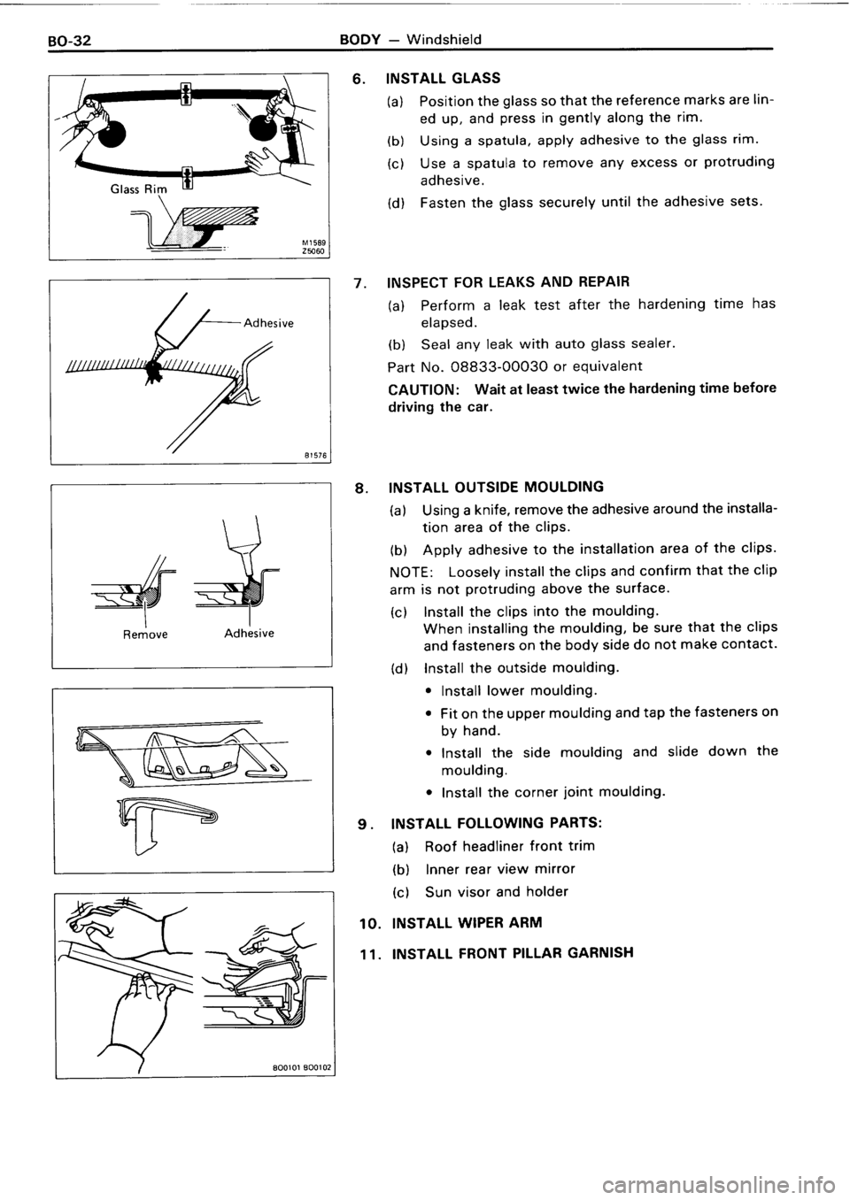 TOYOTA 4RUNNER 1986 Service Repair Manual TOYOTA 4RUNNER 1986 Service Repair Manual