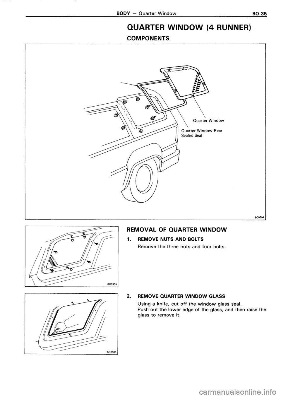 TOYOTA 4RUNNER 1986 Service Repair Manual TOYOTA 4RUNNER 1986 Service Repair Manual