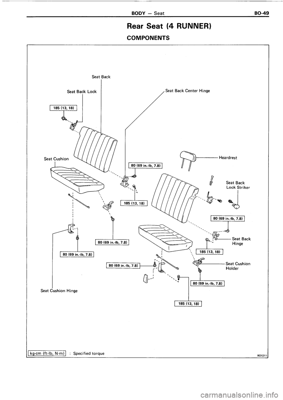 TOYOTA 4RUNNER 1986 Service Repair Manual TOYOTA 4RUNNER 1986 Service Repair Manual