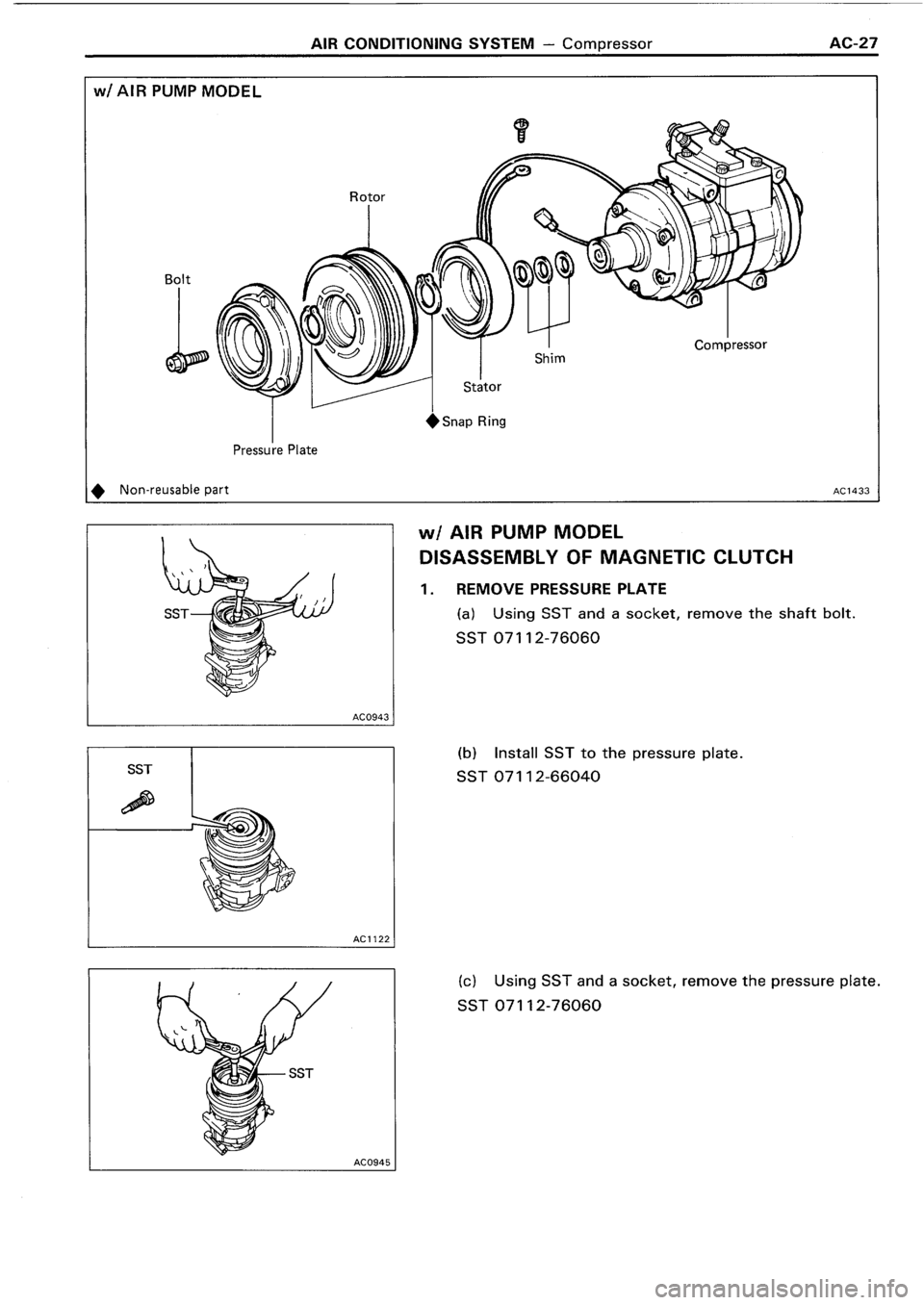 TOYOTA 4RUNNER 1986 Service Repair Manual TOYOTA 4RUNNER 1986 Service Repair Manual