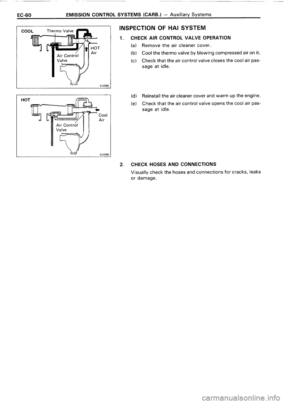TOYOTA 4RUNNER 1986 Service Repair Manual TOYOTA 4RUNNER 1986 Service Repair Manual