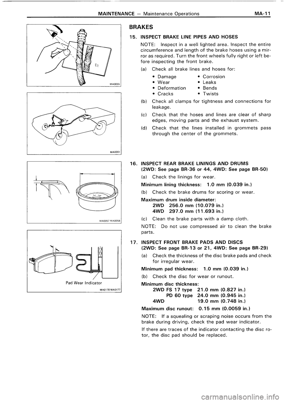 TOYOTA 4RUNNER 1986 Service Owners Manual TOYOTA 4RUNNER 1986 Service Owners Manual