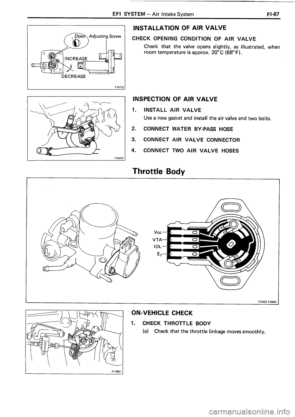 TOYOTA 4RUNNER 1986 Service Repair Manual TOYOTA 4RUNNER 1986 Service Repair Manual