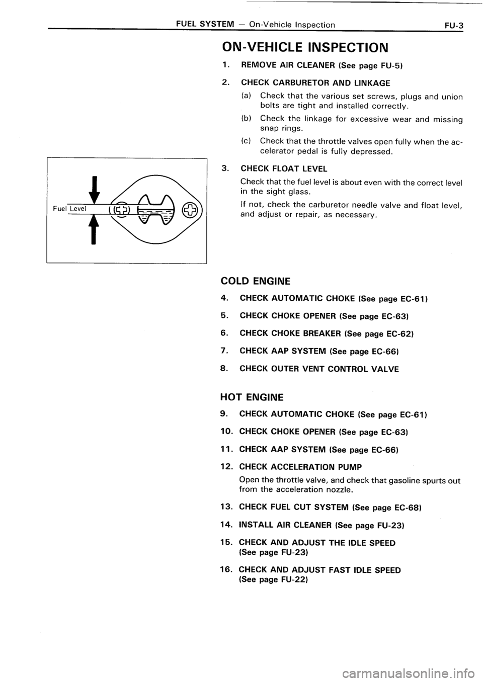 TOYOTA 4RUNNER 1986 Service Repair Manual TOYOTA 4RUNNER 1986 Service Repair Manual