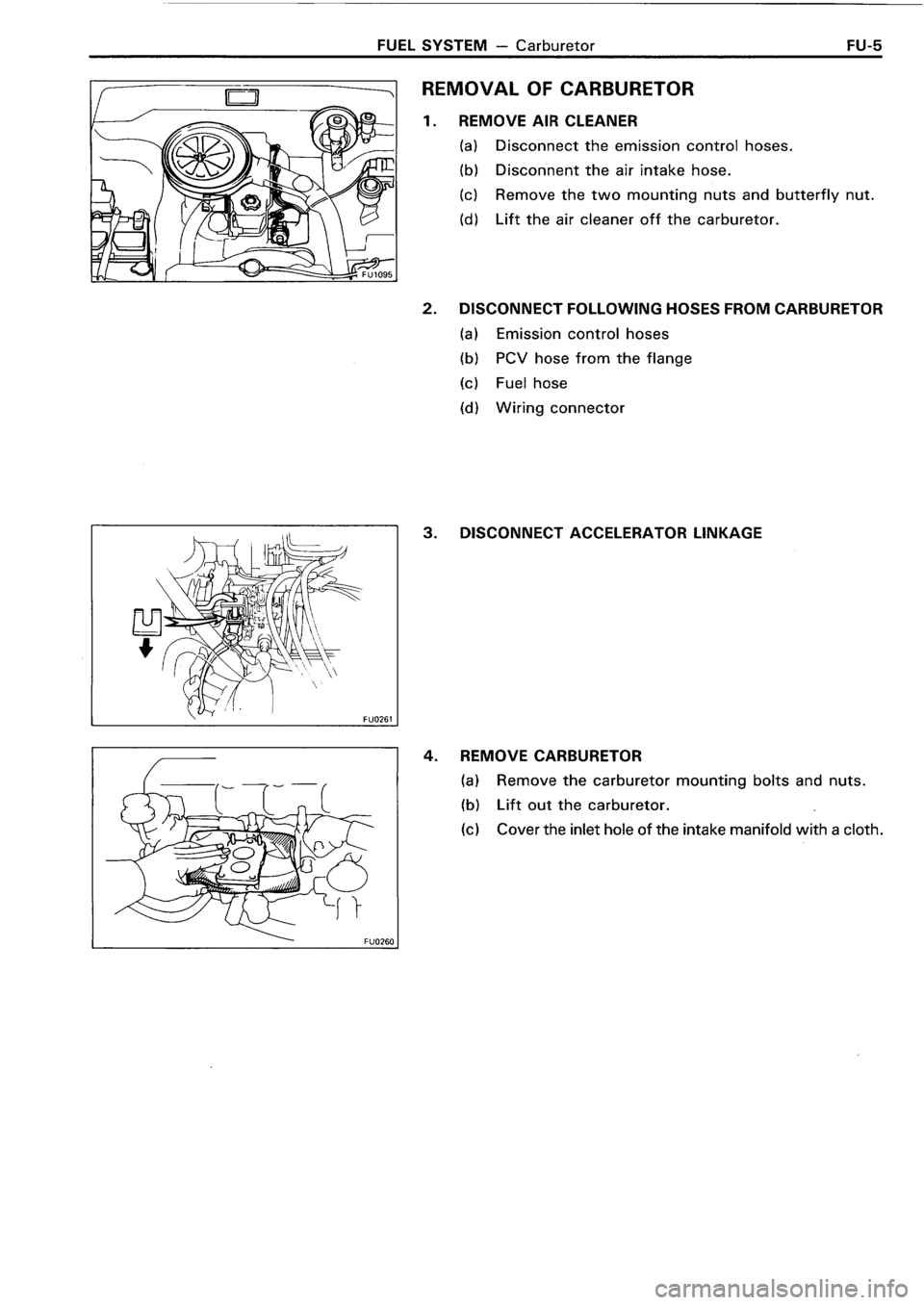 TOYOTA 4RUNNER 1986 Service Repair Manual TOYOTA 4RUNNER 1986 Service Repair Manual