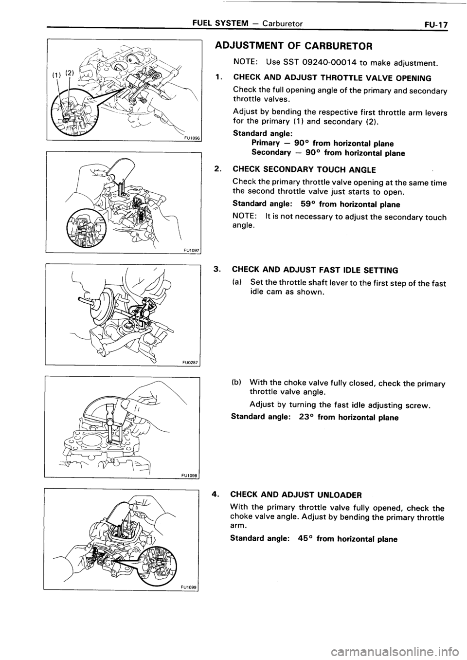 TOYOTA 4RUNNER 1986 Service Repair Manual TOYOTA 4RUNNER 1986 Service Repair Manual